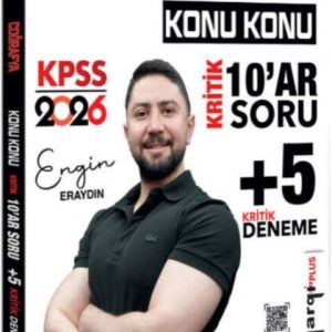 Yargı Yayınları 2026 KPSS Coğrafya Konu Konu Kritik 10 ar Soru +5 Kritik Deneme