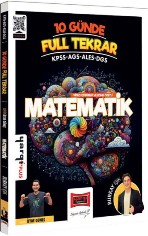 Yargı Yayınları KPSS ALES DGS AGS 10 Günde Full Tekrar Matematik Video Çözümlü ve Konu Özetli Yargı Yayınları KPSS ALES DGS AGS 10 Günde Full Tekrar Matematik Video Çözümlü ve Konu Özetli