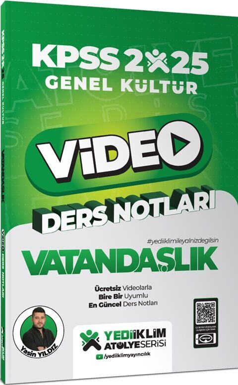Yediiklim 2025 KPSS Genel Kültür Vatandaşlık Video Ders Notları Yediiklim 2025 KPSS Genel Kültür Vatandaşlık Video Ders Notları