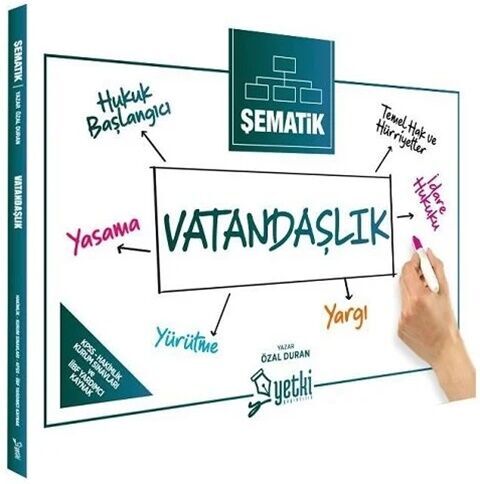 Yetki Yayınları KPSS Hakimlik Şematik Vatandaşlık Yetki Yayınları KPSS Hakimlik Şematik Vatandaşlık