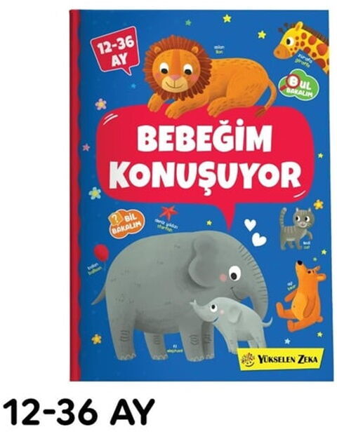 Yükselen Zeka Yayınları Bebeğim Konuşuyor Seti 12-36 Ay Yükselen Zeka Yayınları Bebeğim Konuşuyor Seti 12-36 Ay