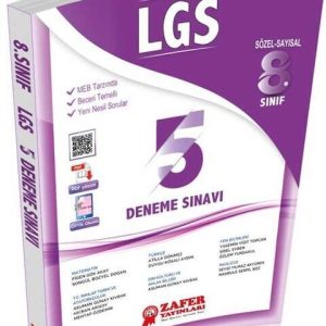 Zafer Yayınları 8. Sınıf LGS 5 li Deneme Sınavı