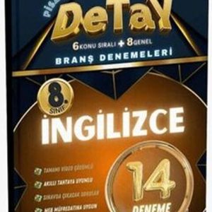 Zeka Küpü Yayınları 8. Sınıf İngilizce Pisagor Detay 14 lü Branş Denemesi